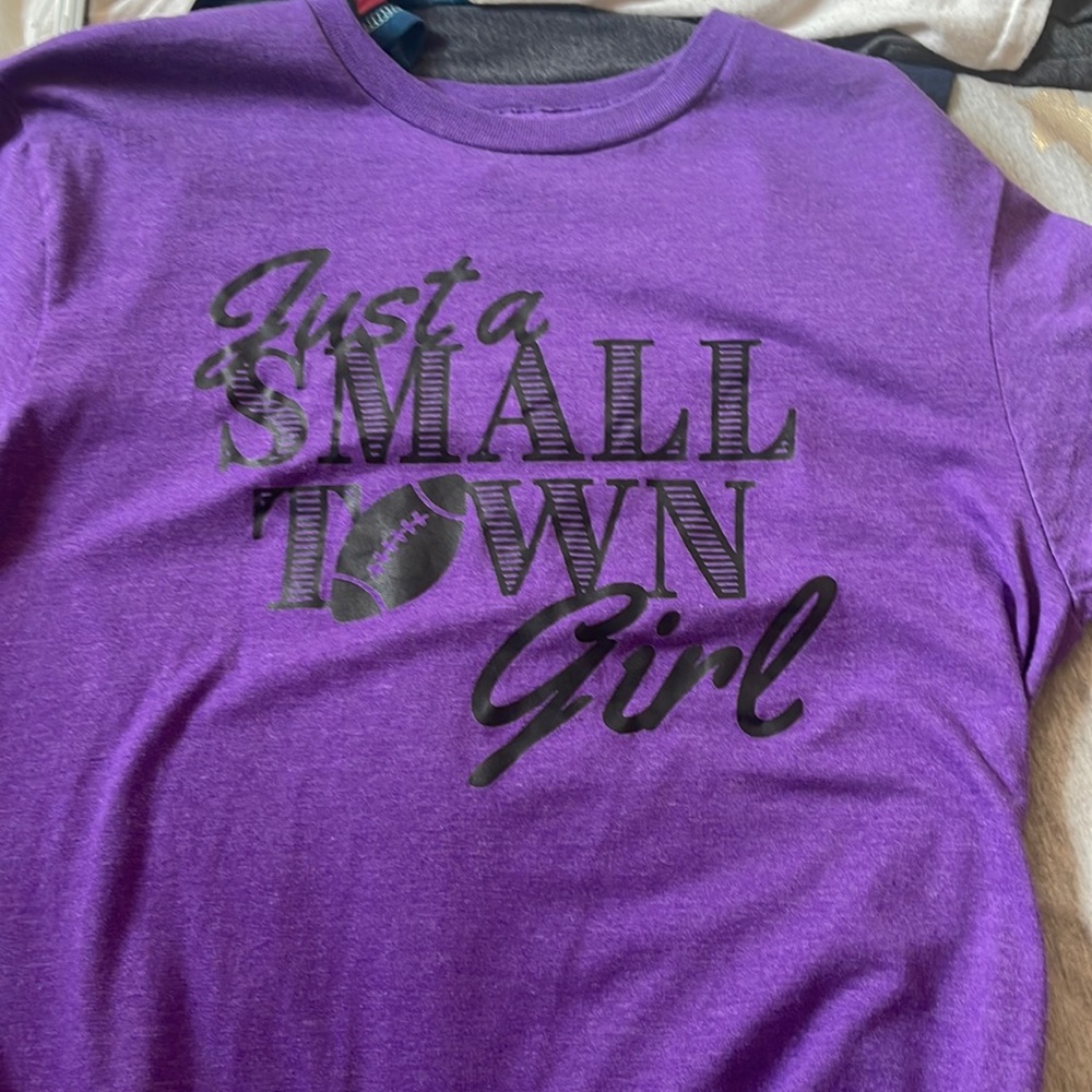 just a small town girl tee shirt